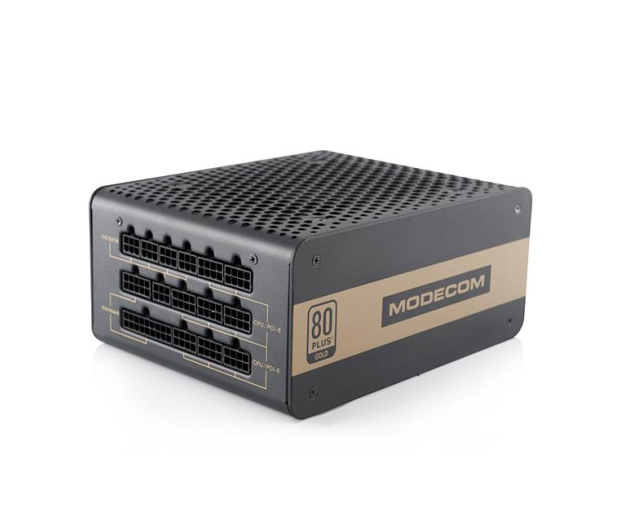 MODECOM VOLCANO 750 GOLD 120mm FAN ZASILACZ KOMPUTEROWY 80+ GOLD ZAS-MC90-SM-750-ATX-VOLCANO-GOLD - 325340 - zdjęcie 2